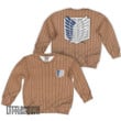 Survey Corps Hoodie Custom Attack On Titan Anime Cosplay Costume - LittleOwh - 3