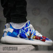 Vegeta Super Saiyan Blue Shoes Custom Dragon Ball Z Anime YZ Boost Sneakers - LittleOwh - 2