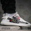 Kakashi Hatake Shoes Custom Anime YZ Boost Sneakers - LittleOwh - 2