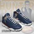 Leorio Paradinight Shoes Custom Hunter x Hunter Anime JD13 Sneakers - LittleOwh - 2