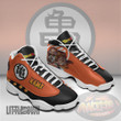 Kame Sennin Shoes Custom Dragon Ball Kanji Anime JD13 Sneakers - LittleOwh - 2