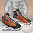 Son Goku Shoes Custom Dragon Ball Kanji Anime JD13 Sneakers - LittleOwh - 2