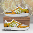 Zenitsu Shoes Custom Anime AF Sneakers Custom Demon Slayers - LittleOwh - 1