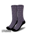 Sailor Saturn Symbol Sailor Moon Anime Custom Socks - LittleOwh - 1