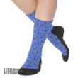 Sailor Uranus Symbols Sailor Moon Anime Custom Socks - LittleOwh - 4