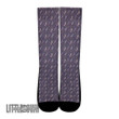 Sailor Saturn Symbol Sailor Moon Anime Custom Socks - LittleOwh - 2