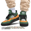 Rock Lee J4 Sneakers - Personalized Naruto custom anime shoes