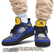 Kurapika J4 Sneakers - Personalized Hunter x Hunter custom anime shoes