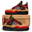 Keigo Takami (Hawks) J4 Sneakers - Personalized My Hero Academia custom anime shoes