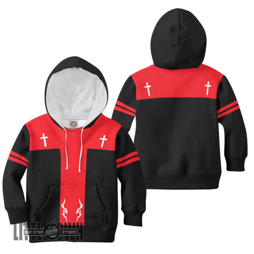 Fate Grand Order Amakusa Shirou Anime Kids Hoodie and Sweater Cosplay Costume