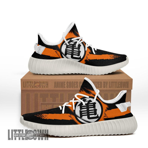 Goku Kanji Shoes Custom Dragon Ball Anime YZ Boost Sneakers