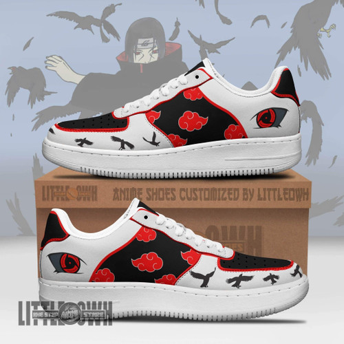 Itachi Shoes Naruto Shoes Akatsuki Custom Anime