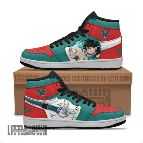 Izuku Midoriya Sneakers Limited Edition My Hero Academia Anime Shoes