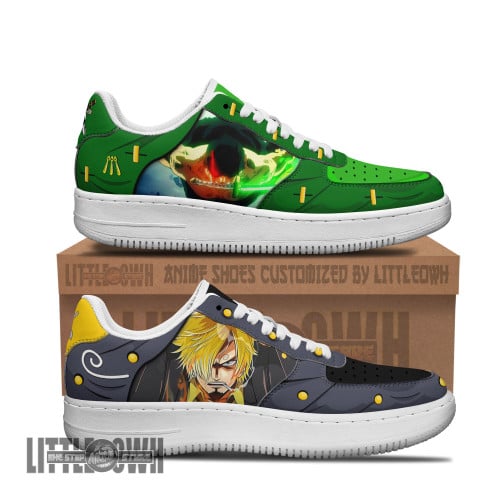 Sanji x Zoro Custom Design for Fan Anime Shoes