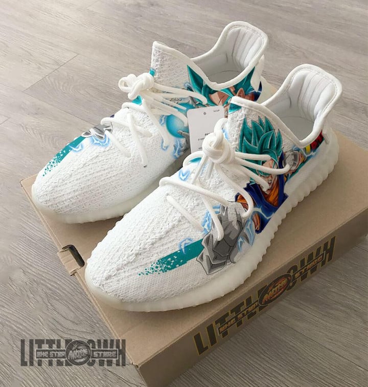 Vegito Shoes Custom Dragon Ball Anime YZ Boost Sneakers - LittleOwh - 4