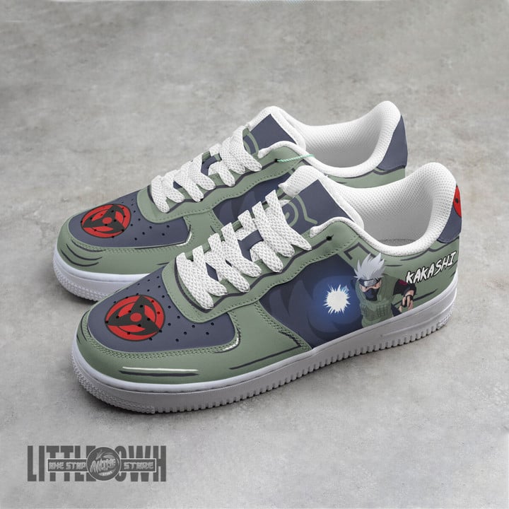 Kakashi Shoes Mangekyou Sharingan Anime Sneakers Custom Naruto Anime