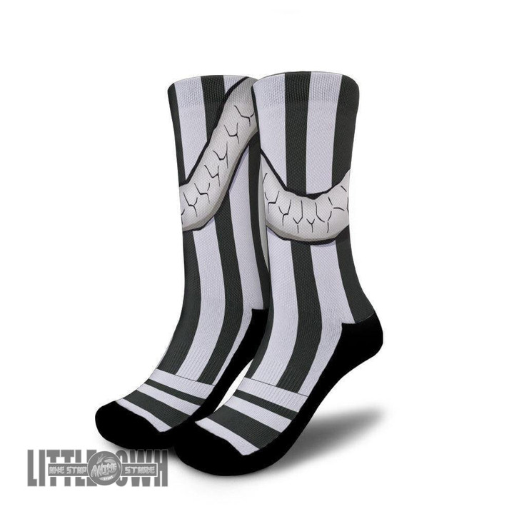 Iguro Obanai KNY Anime Cosplay Custom Socks - LittleOwh - 1