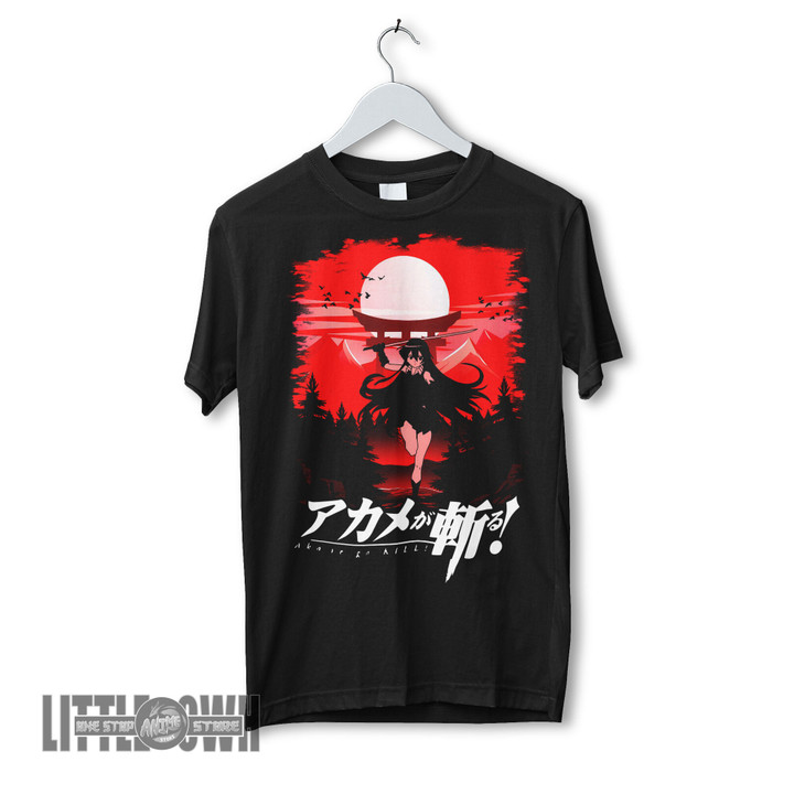 Akame ga Kill Anime T-shirt Custom Akame Characters