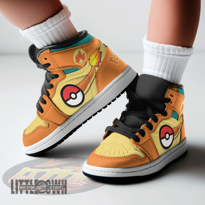 Custom Charizard Shoes For Kids Who Love Pokemon